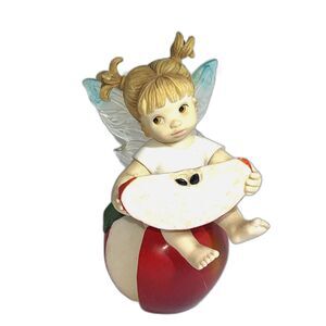 My Little Kitchen Fairies “Apple Of My Eye” Fairie Enesco No: 103260  Very Good